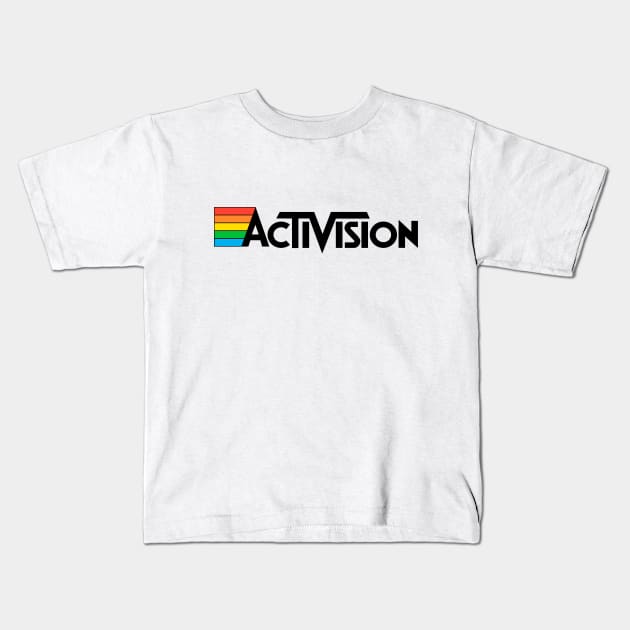 Retrovision Kids T-Shirt by RetroFreak